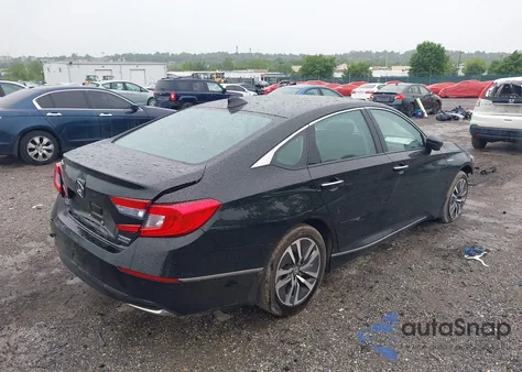 2020 Honda Accord Touring Hybrid из США, поврежденный, VIN 1HGCV3F93LA016411